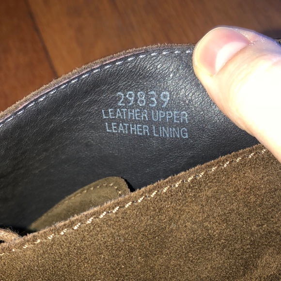 Madewell Brown Suede Heeled Booties - Picture 8 of 8